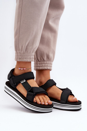 Women's Platform Sandals Lee Cooper LCW-24-05-2753L Black 2