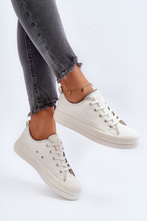 Women's Platform Trainers Big Star LL274A177 White