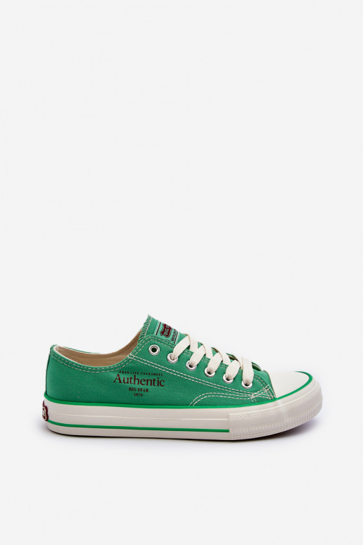 Damskie Trampki Big Star NN274240 Zielone