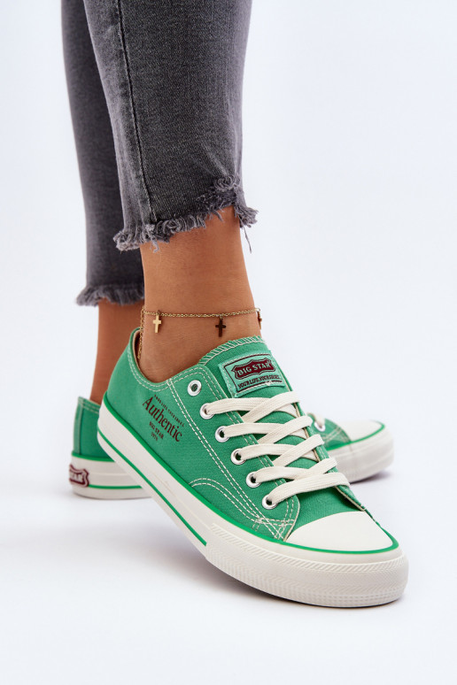 Women's Sneakers Big Star NN274240 Green
