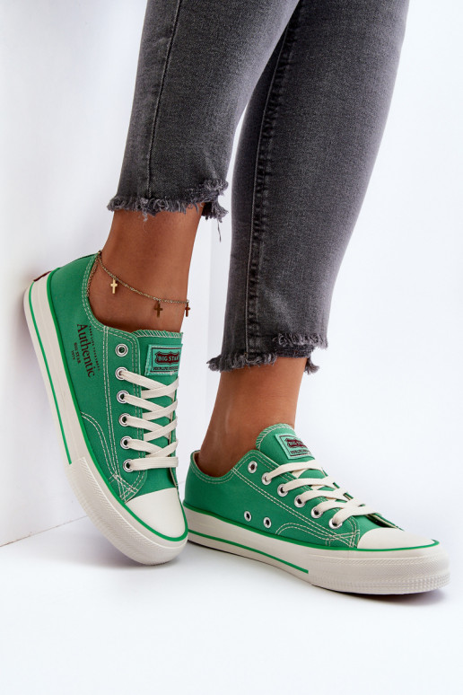 Women's Sneakers Big Star NN274240 Green