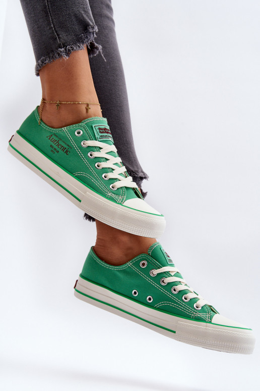 Damskie Trampki Big Star NN274240 Zielone