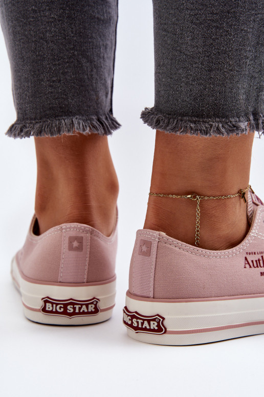 Damskie Trampki Big Star NN274239 Różowe