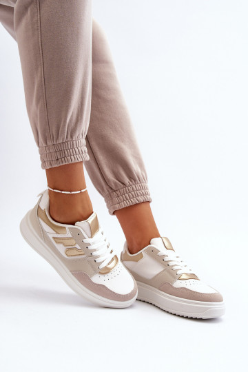 Women's Low Sneakers Beige Regines 2