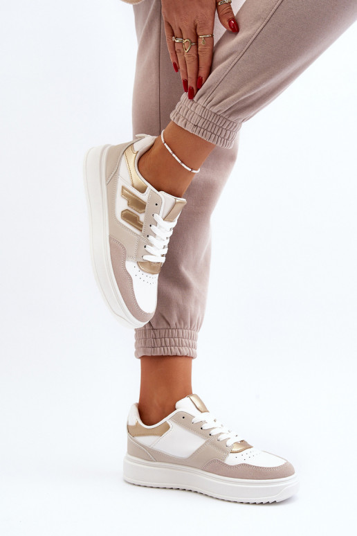 Women's Low Sneakers Beige Regines Women's Low Sneakers Beige Regines