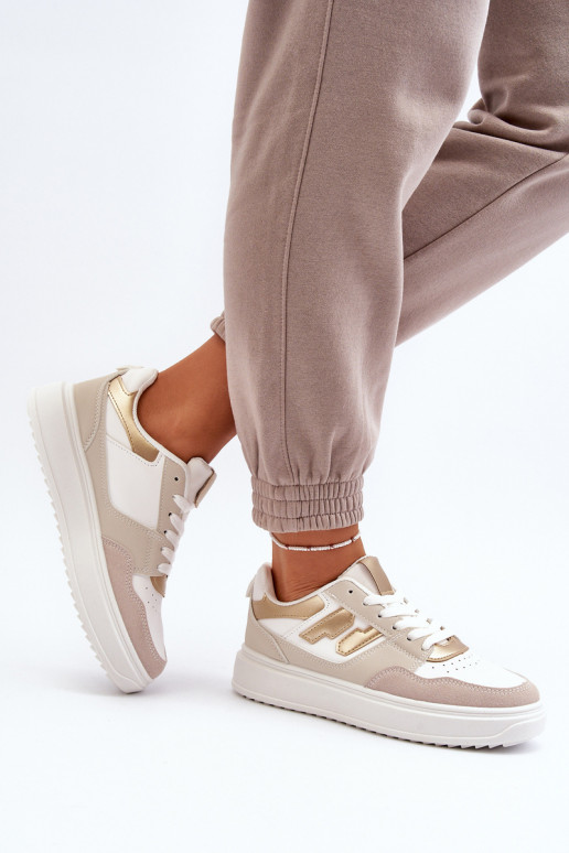 Women's Low Sneakers Beige Regines Women's Low Sneakers Beige Regines