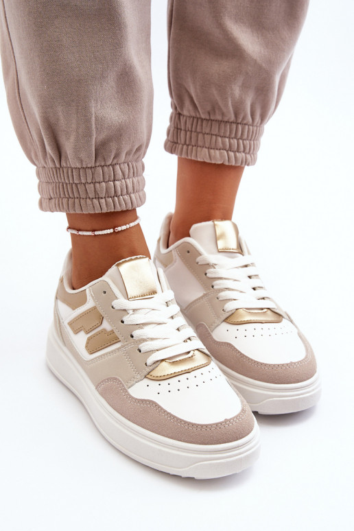 Women's Low Sneakers Beige Regines Women's Low Sneakers Beige Regines