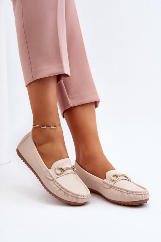 Women's Slip-On Loafers With Glitter Embellishment Beige This Moment Women's Slip-On Loafers With Glitter Embellishment Beige This Moment