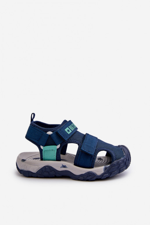 Boys' Sandals with Velcro Big Star NN374236 Navy Boys' Sandals with Velcro Big Star NN374236 Navy