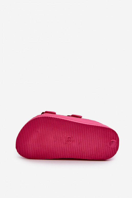 Children's Lightweight Sandals with Buckles BIG STAR NN374540 Fuchsia