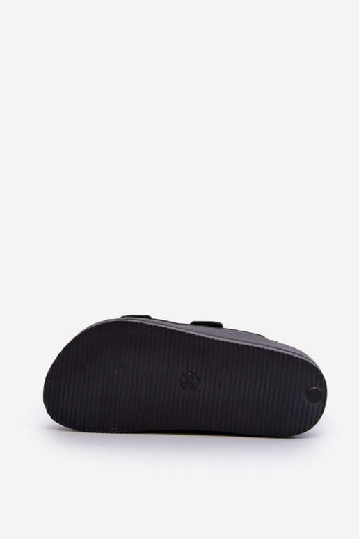 Children's lightweight sandals with buckles BIG STAR NN374541 Black