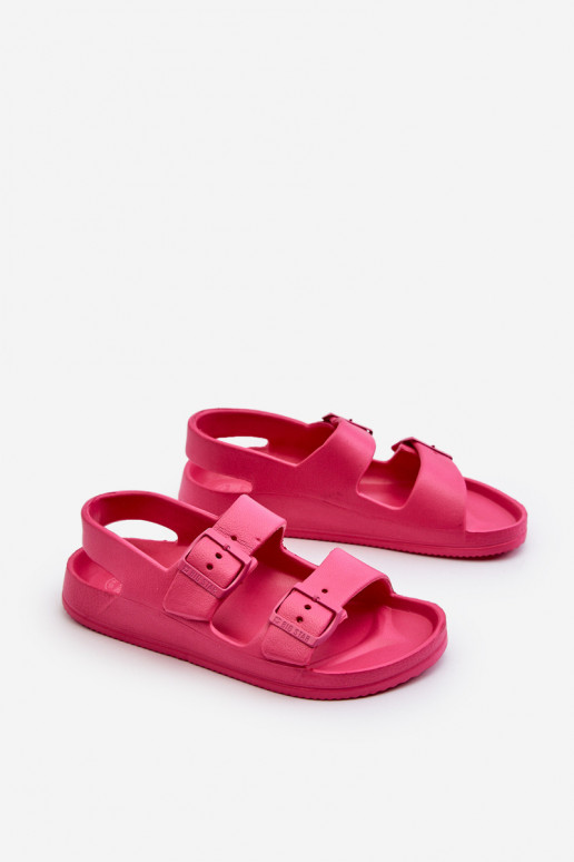 Lightweight Children's Sandals with Buckles BIG STAR NN374545 Fuchsia Lightweight Children's Sandals with Buckles BIG STAR NN374545 Fuchsia