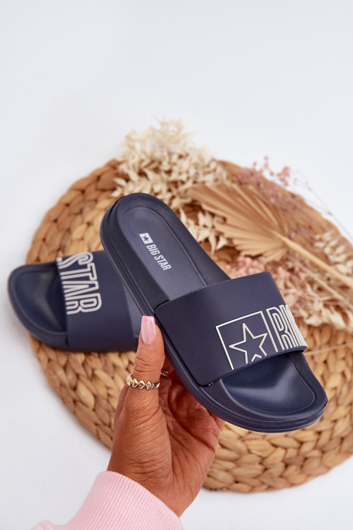 Children's flip-flops BIG STAR NN374521 navy