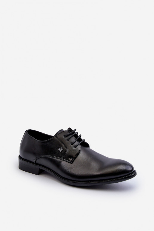 Men's Elegant Black Loafers Jenavee Men's Elegant Black Loafers Jenavee