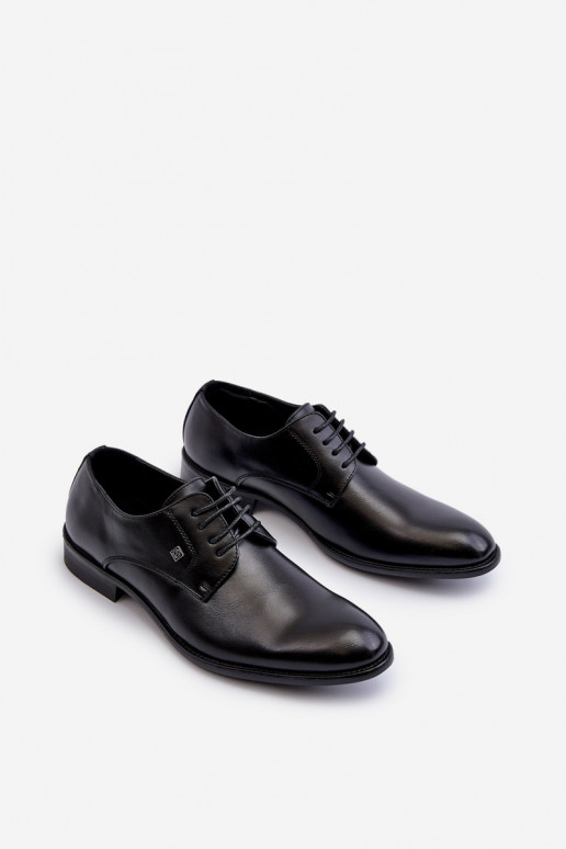 Men's Elegant Black Loafers Jenavee Men's Elegant Black Loafers Jenavee