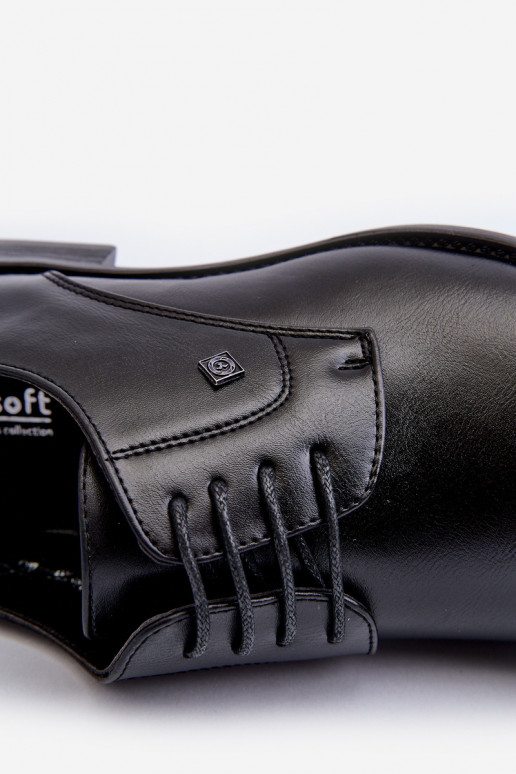 Men's Elegant Black Loafers Jenavee Men's Elegant Black Loafers Jenavee