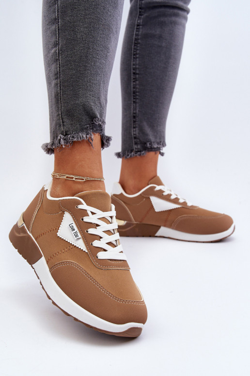 Women's Brown Sports Sneakers Vovella