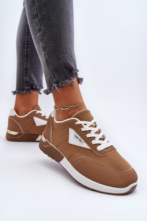 Women's Brown Sports Sneakers Vovella