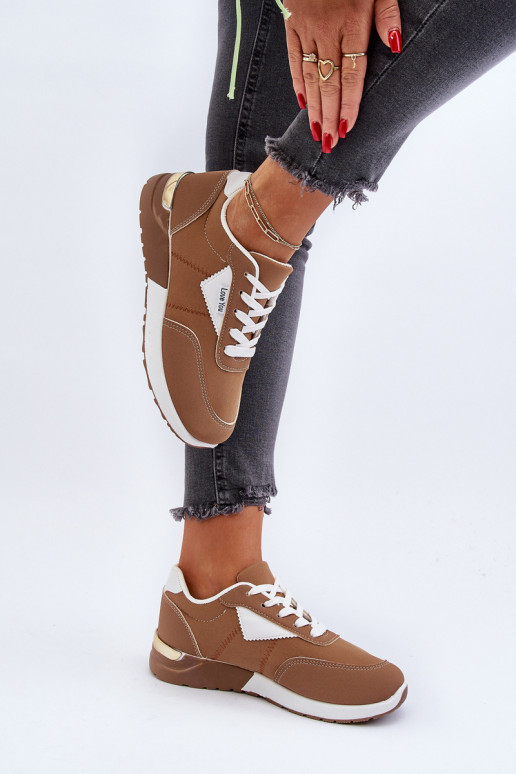 Women's Brown Sports Sneakers Vovella