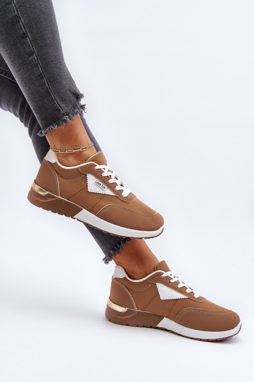 Women's Brown Sports Sneakers Vovella