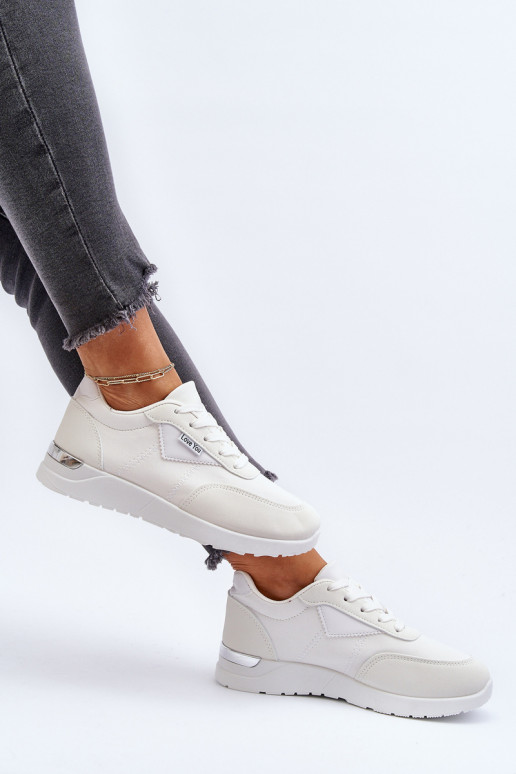 Women's White Sports Sneakers Vovella Women's White Sports Sneakers Vovella