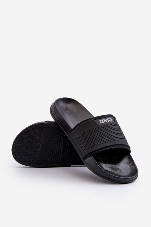 Light Men's Flip Flops Big Star NN174694 Black Light Men's Flip Flops Big Star NN174694 Black