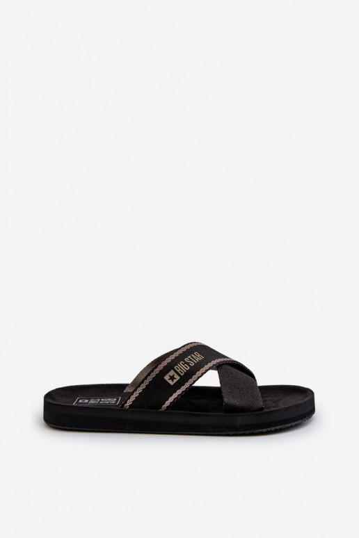 Women's Flip Flops Big Star NN274A059 Black Women's Flip Flops Big Star NN274A059 Black