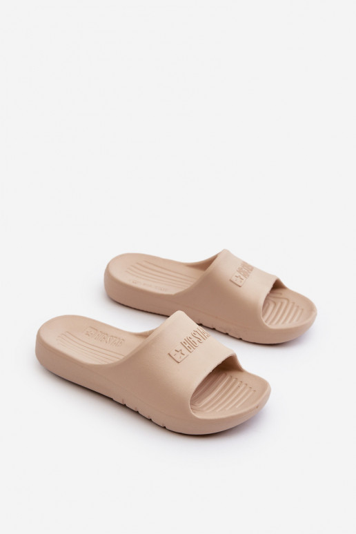 Lightweight Foam Children's Slippers Big Star NN374559 Beige Lightweight Foam Children's Slippers Big Star NN374559 Beige