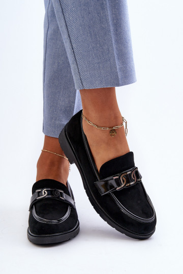 Women's Suede Moccasins S.Barski HY3350A 2