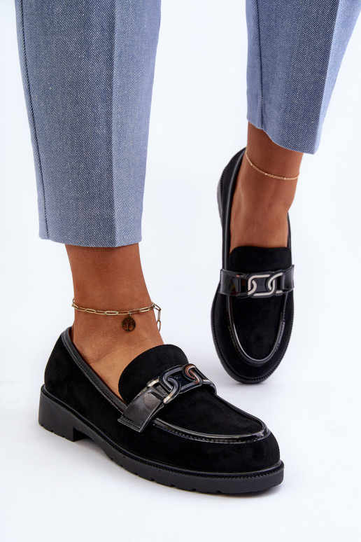 Women's Suede Moccasins S.Barski HY3350A