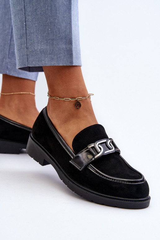 Women's Suede Moccasins S.Barski HY3350A