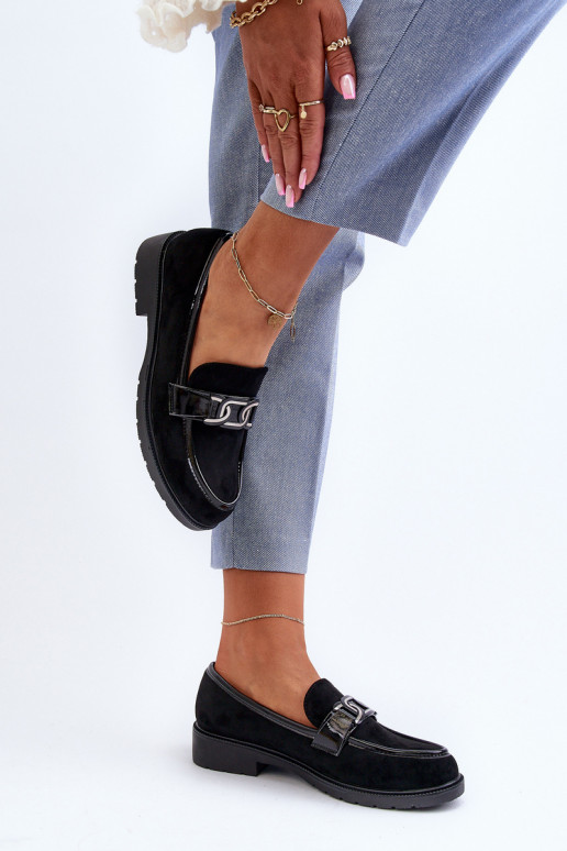 Women's Suede Moccasins S.Barski HY3350A