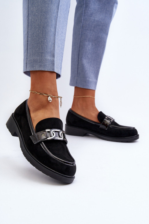 Women's Suede Moccasins S.Barski HY3350A