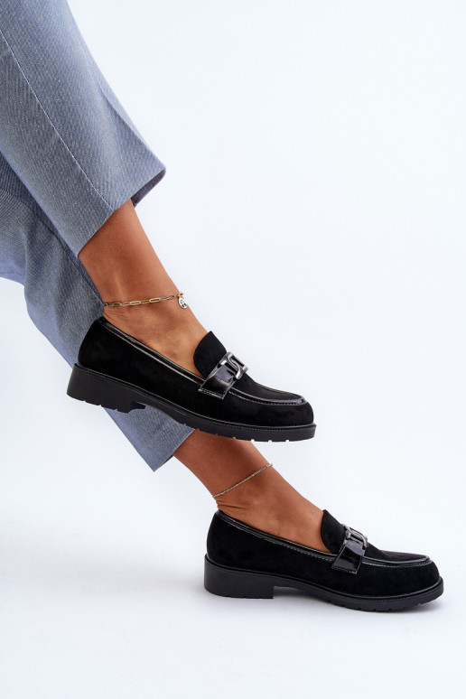 Women's Suede Moccasins S.Barski HY3350A