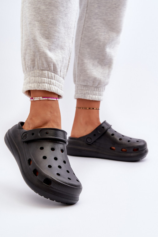 Women's Black Foam Slippers Ilariana Women's Black Foam Slippers Ilariana