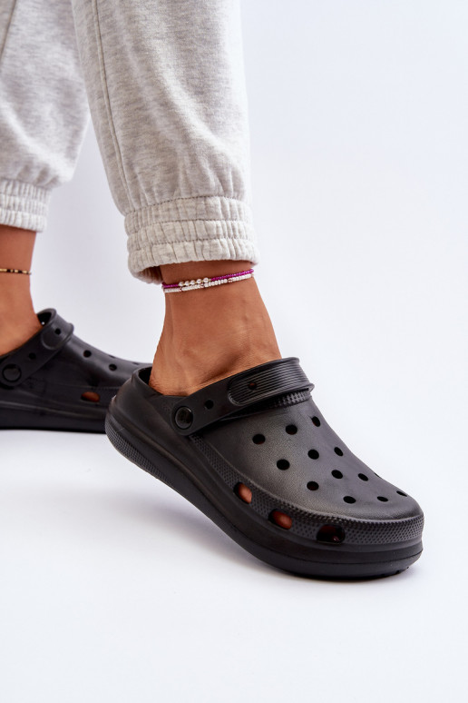 Women's Black Foam Slippers Ilariana Women's Black Foam Slippers Ilariana