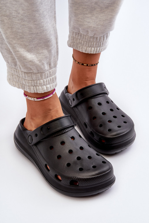 Women's Black Foam Slippers Ilariana Women's Black Foam Slippers Ilariana