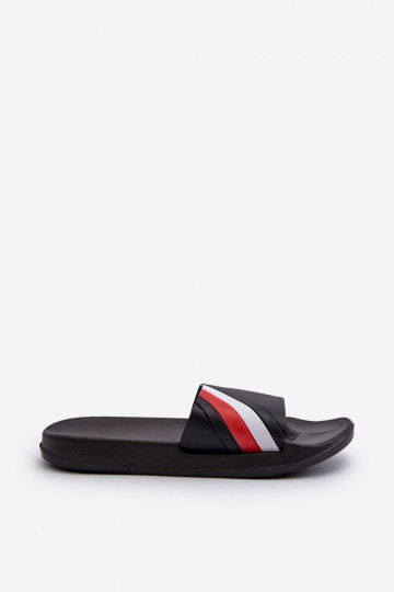 Classic Lightweight Men's Flip-Flops Black Bemostom 2