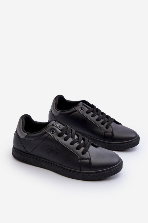 Low Men's Sneakers Eco Leather Big Star NN174284 Black