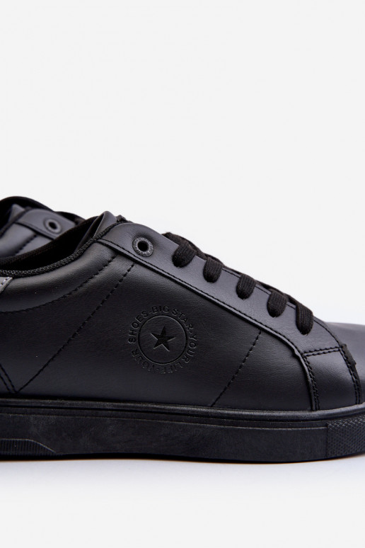 Low Men's Sneakers Eco Leather Big Star NN174284 Black