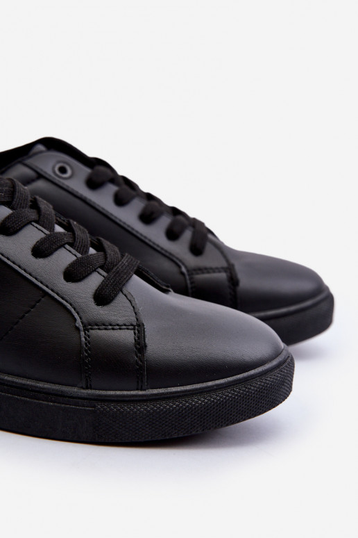 Low Men's Sneakers Eco Leather Big Star NN174284 Black