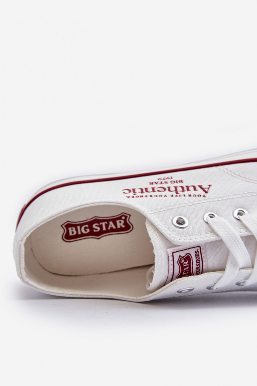 Trampki Męskie Big Star NN174057 Białe