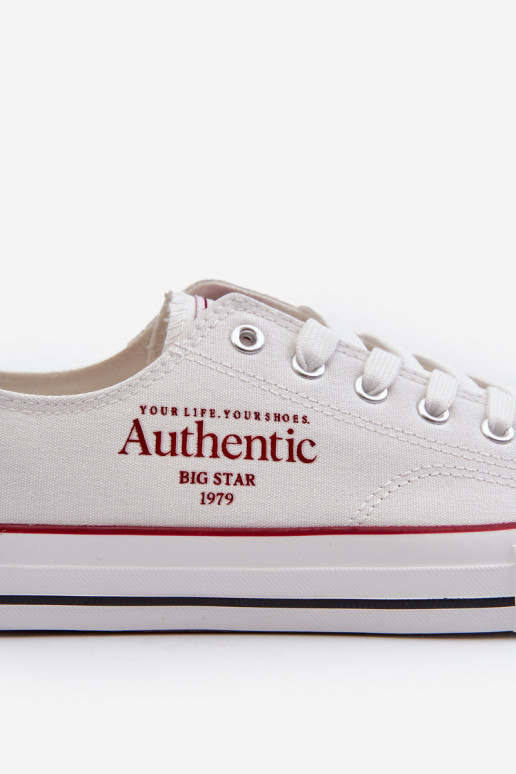 Men's Low Sneakers Big Star NN174006 Beige