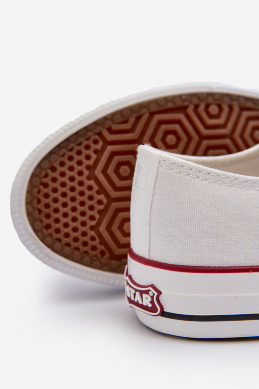 Men's Low Sneakers Big Star NN174006 Beige