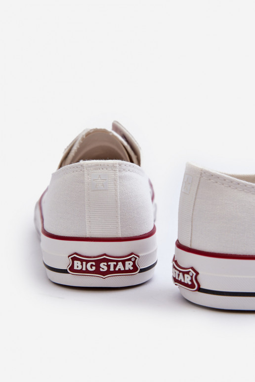 Trampki Męskie Big Star NN174057 Białe