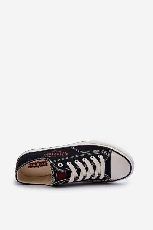 Trampki Męskie Big Star NN174056 Czarne