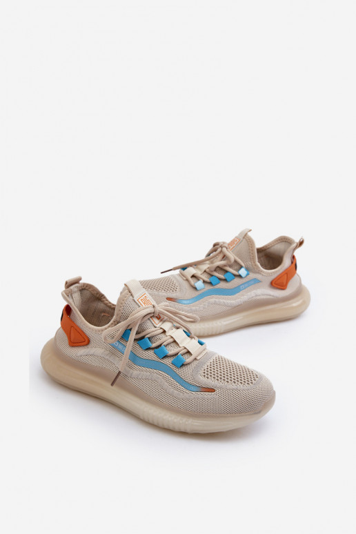 Men's Sports Shoes HI-POLY SYSTEM Big Star NN174452 Beige Men's Sports Shoes HI-POLY SYSTEM Big Star NN174452 Beige