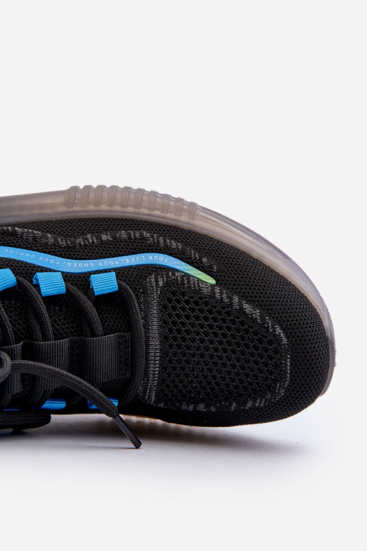 Men's Sports Shoes HI-POLY SYSTEM Big Star NN174450 Black