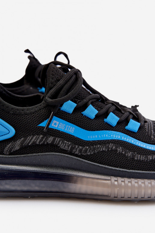 Men's Sports Shoes HI-POLY SYSTEM Big Star NN174450 Black