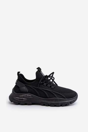 Sneakersy Męskie HI-POLY SYSTEM Big Star NN174467 Czarne 2